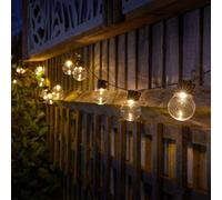 Smart Garden Festoon Solar-Powered Warm White 20 Led Outdoor String Lights, Pack Of 1