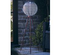 Smart Garden Floor standing Trisula Damasque Solar Lantern