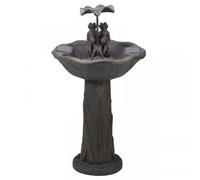 Smart Garden Frog Frolics Under Umbrella Solar Water Fountain