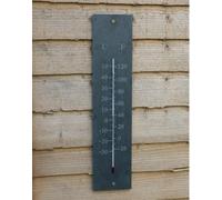 Smart Garden Garden 45Cm Slate Thermometer Outdoor Temperature Centigrade Fahrenheit Thsl04