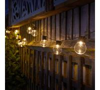 SMART GARDEN GloBulb LED solar fairy lights, 20 bulbs, IP44
