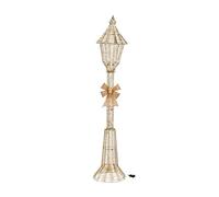 Smart Garden GoldTwist Lamp Post 90 cm - Warm White LED Christmas Outdoor Light - Illuminated Garden Decoration with Auto Timer - Indoor or Outdoor Festive Ornament