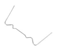 Smart Garden Greenhouse Fixing Accessories 25 Metal Glazing 'W' Clips