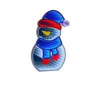 Smart Garden InfiniFrosty 28 cm Tabletop Infinity Light - USB or Battery Powered LED Snowman Decoration - Indoor Festive Ornament