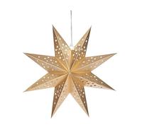 Smart Garden InLit Hanging Origami Star Christmas Decoration - Gold - 50cm x 50cm - LED Battery Operated - Indoor Use - Auto Timer Function - Christmas Decoration For Home - Festive Christmas Lights
