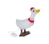 Smart Garden InLit Ice Goose - 37cm Battery-Powered Acrylic Christmas Decoration with 30 Cool White LEDs - Indoor & Outdoor Festive Ornament with Auto Timer