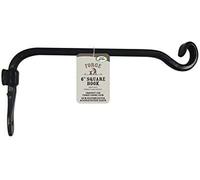 Smart Garden Forge Square Hook 6" in Black | Charlies
