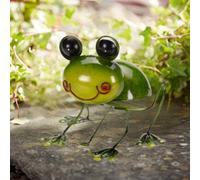 Smart Garden Large Garden Frog Metal Ornament - 15Cm