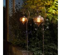 SMART GARDEN LED solar ground spike light Osman, set of 2, IP44