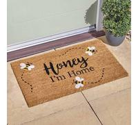 Smart Garden Marco Paul Non Slip Natural Coir Door Mat - Honey