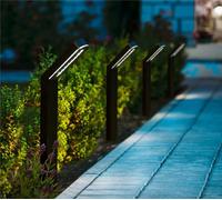 Smart Garden Moderna Solar Black Post Stake Light Super Bright Or Warm White Led