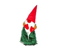 Smart Garden Moving Dancing Tree Gonk - Animated Light-Up Gonk Christmas Decoration - 37cm Musical Novelty Xmas Tree Topper or Table Ornament