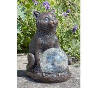Smart Garden Mystic Mog Solar Garden Ornament Multicoloured