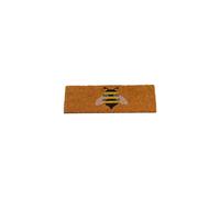 Smart Garden Natural Coir Anti Slip Insert Bumble Bee Door Mat 53x23cm