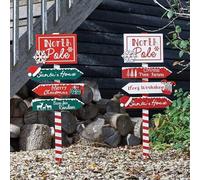 Smart Garden North Pole! Santa's Sign, 2 Designs Available (1 Sent)