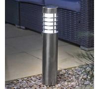 Smart Garden Orion Stainless Steel Solar Stake Bollard Post Light Super Bright