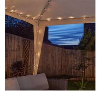 Smart Garden Outdoor Solar Powered Multi-Function 140 LEDs Gazebo String Lights