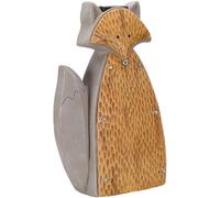 Smart Garden Outdoor Use Inlit Solar Powered Woodstone Fox Design