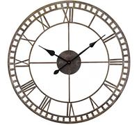 Smart Garden Outside In Buxton XL Wall Clock, 80cm - Grey
