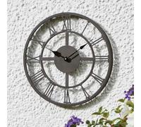 Smart Garden Arundel Contemporary Round Wall-Mounted Garden Clock
