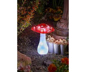 Smart Garden Pack of 3 Fairy Mushroom Stake Lights White