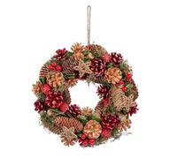 Smart Garden Pinecone and Star Wreath - 30cm