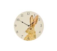 Colourful Garden / Home Inside Outside Hare Wall Clock - Quartz accuracy
