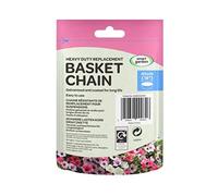 Smart Garden Products Heavy Duty 4-Way Replacement Chain for Hanging Baskets - Black