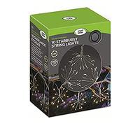 Smart Solar 10 Starburst Solar String Lights - Grey
