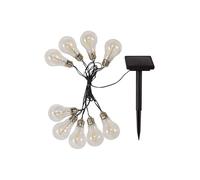 Smart Garden Products Solar Powered Retro String Light Lightbulbs - 3.8m in Warm White Smart Garden Products Warm White