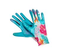 Smart Garden Products Women's Briers Seed & Weed Gardening Gloves Tropicana - Size M in Blue | Size: Medium Smart Garden Products Blue M