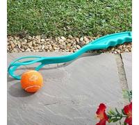 Smart Garden Products - Zoon Pooch Mini Ball Launcher - Throw & Fetch Dog Toy for Smaller Dogs & Puppies (40cm/Ball Included)