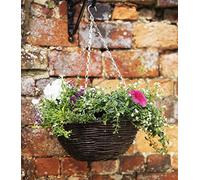 Smart Garden Rattan Hanging Basket 41cm