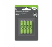 Smart Garden Replacement Rechargeable Solar Light Batteries Aaa 600Mah 4 Pack