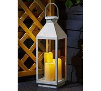 Smart Garden Riga Lantern - Ivory White