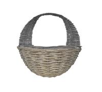 Smart Garden Sable Willow Grey Semi-Circle Hanging Basket