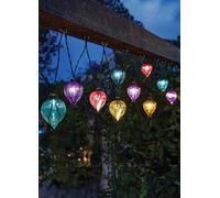 Smart Garden Set of 10 Balloon Rainbow String Lights
