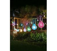 Smart Garden Set of 10 Connectable Decor Multi Coloured Festoon Lights