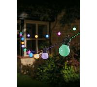 Smart Garden Set of 10 Connectable Party Multi Coloured Festoon Lights