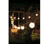 Smart Garden Set of 10 Connectable Party Warm White Festoon Lights White