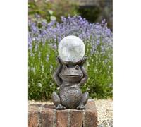 SMART GARDEN SILHOUETTE SOLAR GAZING FROG