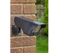 Solar Garden Security Light Decoy Camera 26 White LED - 27.5cm SuperBright by Smart Solar