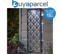 Smart Garden Solar Illumina DecorPanel Papyrus LED Wall Panel Light Silhouette