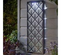 Smart Garden Solar Illumina Decorpanel Papyrus Led Wall Panel Light Silhouette