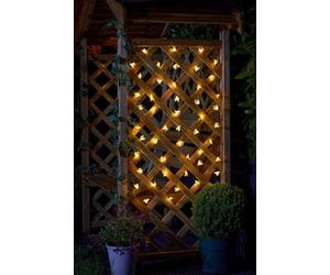 Smart Garden Solar Powered 50 Buzzy Bee String Lights