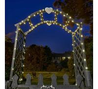 Solar Firefly Solar-Powered Warm White 100 Led Outdoor String Lights