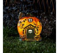 Smart Garden Solar Powered Humpkin Fairy House Elvedon Collection
