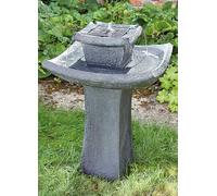 Smart Garden Solar Powered Pagoda Fountain or Zen 2 Tier Fountain