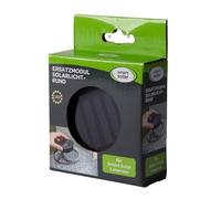 Smart Garden Replacement Light Box - Round LED - Solar Powered - 8x8 cm - Black