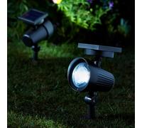 Smart Garden Solar Powered Ultra Spot Stake Light 30 Lumen